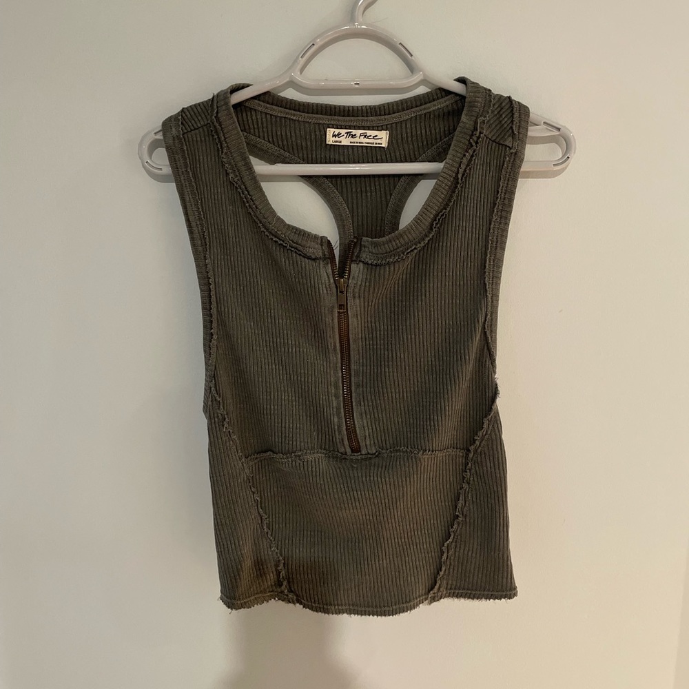 NWOT Free People Lovely Instance Tank, Size Large